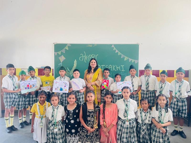 Baisakhi at Apex International School