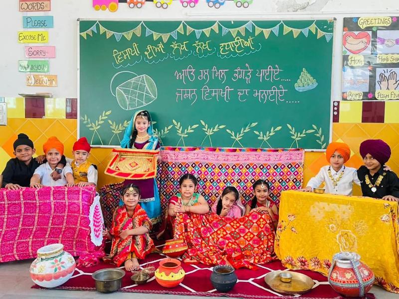 Baisakhi at Apex International School