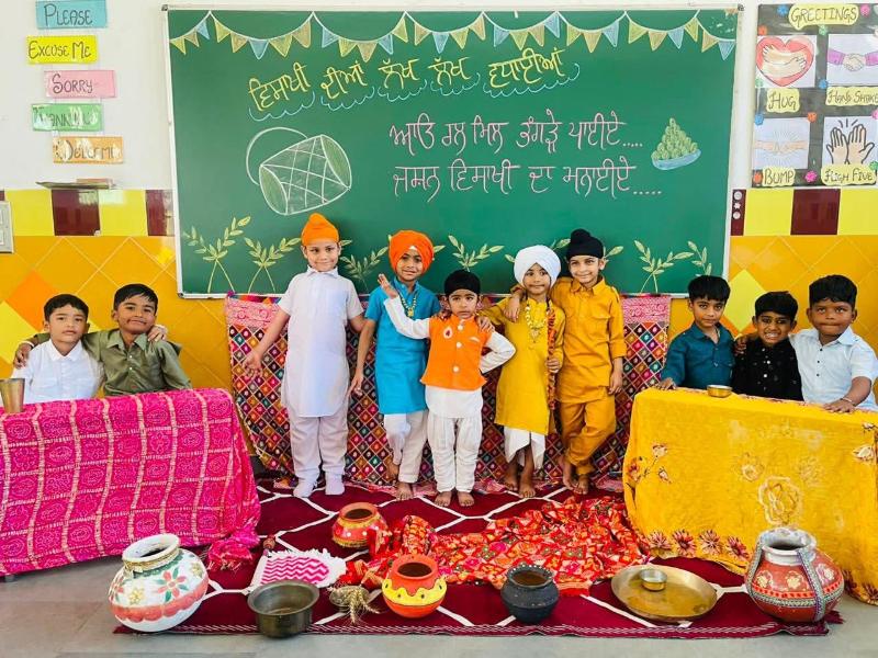 Baisakhi at Apex International School