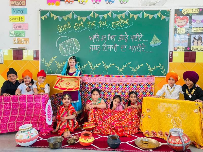 Baisakhi at Apex International School
