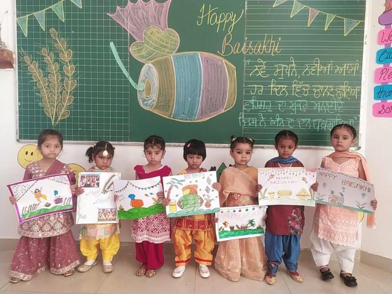Baisakhi at Apex International School