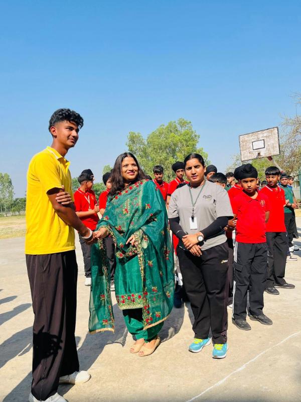 Cricket Tournament at Apex International School
