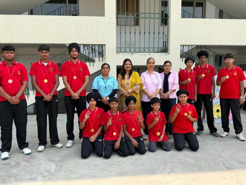 Cricket Tournament at Apex International School