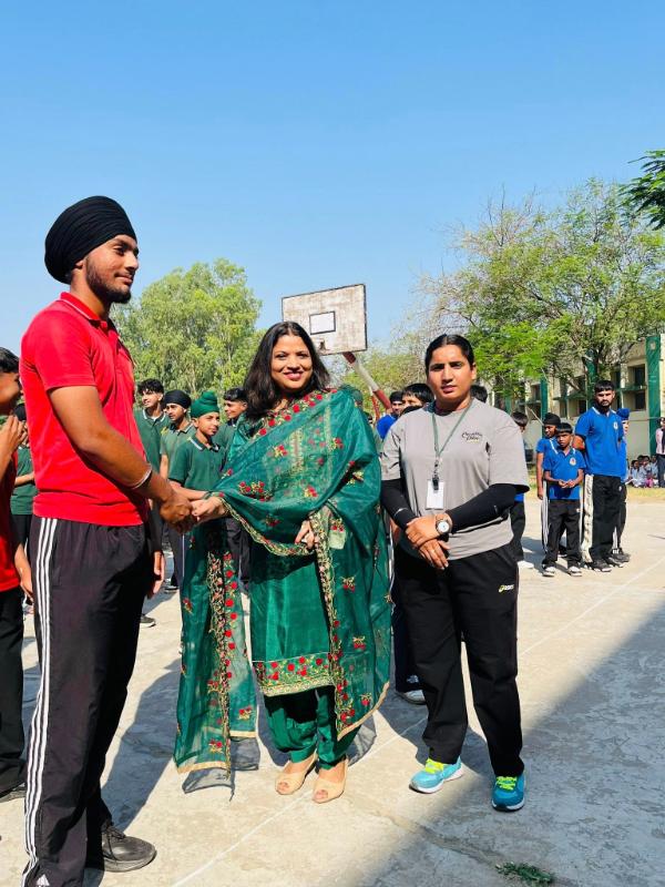 Cricket Tournament at Apex International School