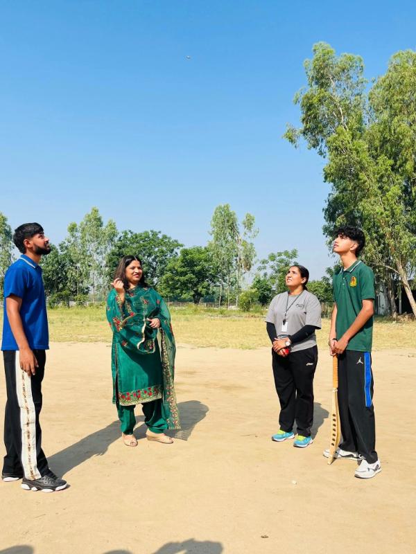 Cricket Tournament at Apex International School