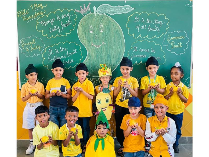 Mango Day at Apex International School