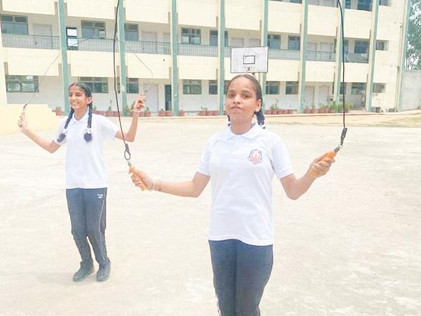Fit India Pledge Apex International School Nakodar