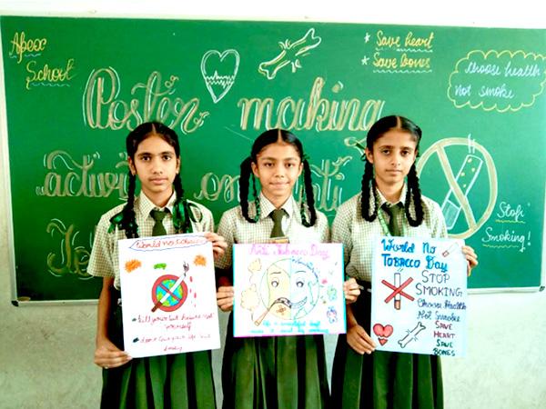 World No Tobacco Day – Apex International School Nakodar