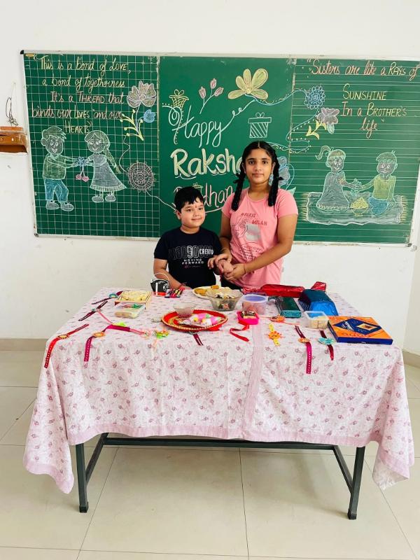Raksha Bandhan at Apex International School